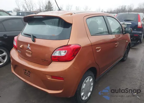 2020 Mitsubishi Mirage Es from USA, damaged, VIN ML32A3HJ9LH005968